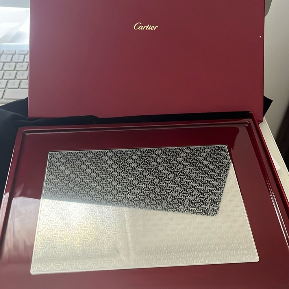 Rare Cartier mirror tray